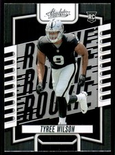 2023 Panini Absolute Tyree Wilson Las Vegas Raiders #105