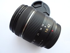 100% Mint **3036 shots** Panasonic Lumix G Vario 14-42mm F/3.5-5.6 Lens #767