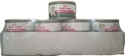 24 Royal Canin Appetite Stimulation Puppy Loaf Sauce Canned Dog Food 5.2 oz Case