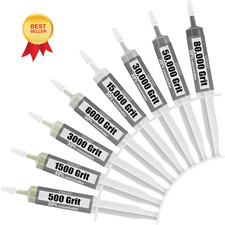 8 Pack Diamond Polishing Compound,Diamond Paste 80000 to 500 Grit...