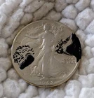 1943 Walking Liberty Silver Half Dollar.. See Description