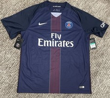 Nike PSG Paris Saint Germain 2016/2017 Home Jersey Size XL NWT Football Soccer