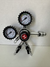 Kegco KC LHU52-2  Elite Series Dual Gauge CO2...