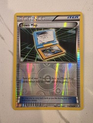 Town Map 136/149 Boundaries Crossed Reverse Holo