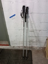 Leki Equipe SC Aluminum Poles Adult Men's 130 cm Black Silver Very Good Pre Own