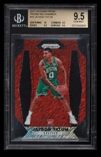 2017-18 Panini Prizm - Jayson Tatum #16 Red Shimmer Prizm /8 (RC)
