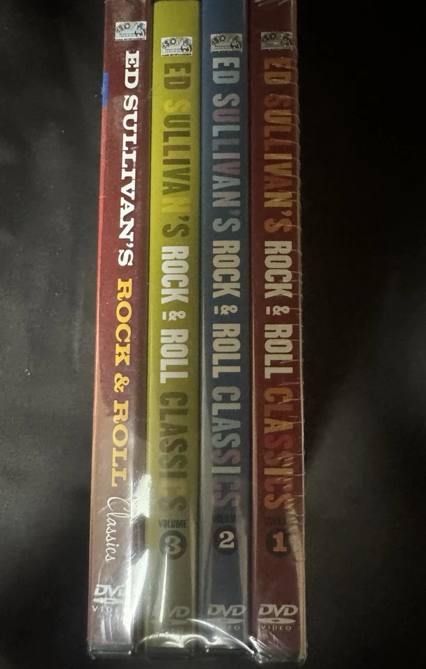 Ed Sullivans Rock n Roll Classics Volumes 1, 2, 3, And Classics 4-DVD Set SEALED - Image 3 of 3