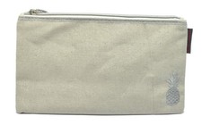 Beige Pineapple Pouch