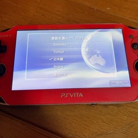 Excellent  SONY PS Vita PCH-1000 ZA03 Cosmic Red Wifi