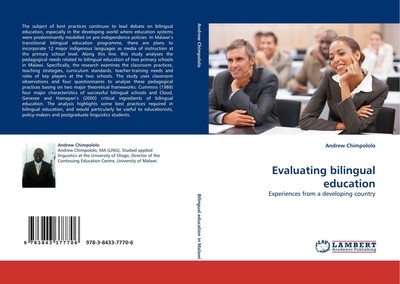 Evaluating bilingual education Andrew Chimpololo