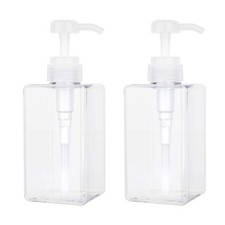 Pump Bottle Refillable Plastic Empty Lotion Soap Dispenser Liquid Container