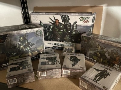 Wyrd The Other Side Abyssinia Allegiance Box, Dreadnought & More Kickstarter Lot
