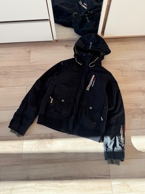 DIDRIKSONS Black Jacket Size 38 (EU S/M) Hooded Waterproof Coat