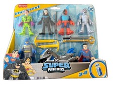 Fisher-Price Imaginext DC Super Friends 6 Action Figures Motorcycle -Superman