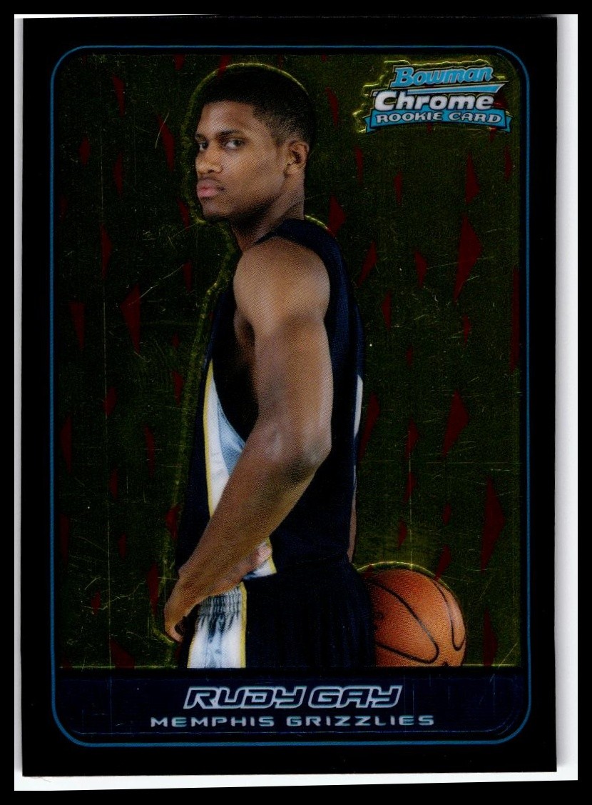 2006-07 Bowman Chrome #122 Rudy Gay RC