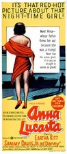 Historic Anna Lucasta 1958 Movie Advertising Postcard