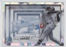 2022 Bowman in 3-D! Atomic Refractor /150 Yoelqui Cespedes #B3D-8 6u3