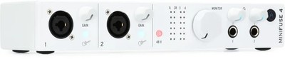 Arturia MiniFuse 4 USB-C Audio Interface - White