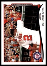 Denard Span 2014 Topps Nationals #WAS-11 Nationals MLB READ FREE SHIPPING