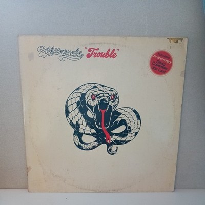 Whitesnake - Trouble  EMi 1978 1st LP Vinyl 