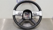 05 CHEVY SSR STEERING WHEEL WITH CONTROLS BLACK LEATHER