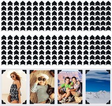 Self Adhesive Photo Corners Scrapbooking Stickers 720pcs