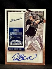 2015 Panini Contenders - Draft Ticket Travis Blankenhorn #41 (AU, RC)