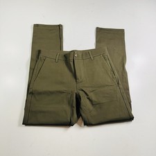 Oliver's Apparel Men's Passage Stretch Pant Carbon Olive Green Size 32x32