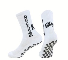 Fußballsocken Kinder Weiß für Fußballer S...