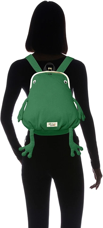 Gym Master Fluke Frog Rucksack Clutch Grün H38cm - Bild 4 von 4