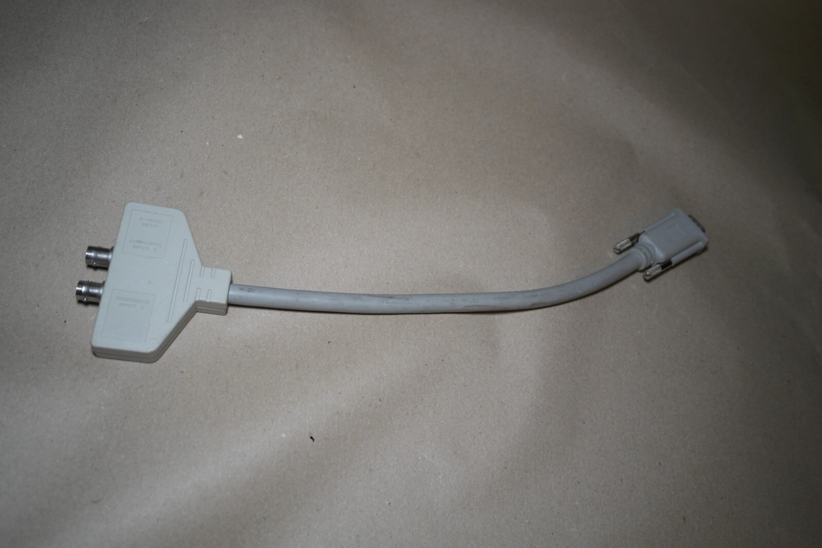 RasterOPS composite /S-video to DB9 input cable for Apple MAcintosh ...