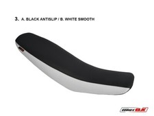Copertura Sella Antiscivolo Bianca E Nera Per Suzuki DRZ 400 2006 B292C