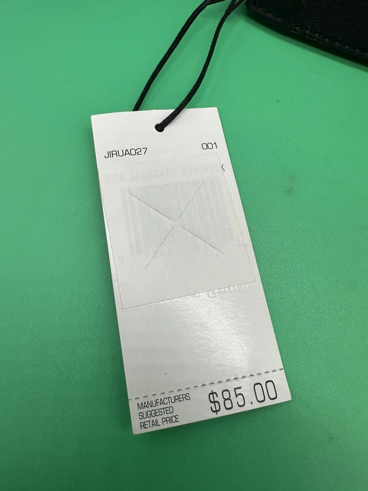 Vintage Rare NOS Juicy Couture Journal Diary Notebook Black Skulls Silk With Box - Image 4 of 4