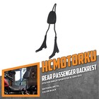 Detachable Passenger Backrest Sissy Bar For Harley Sportster Iron 883 1200 04-22