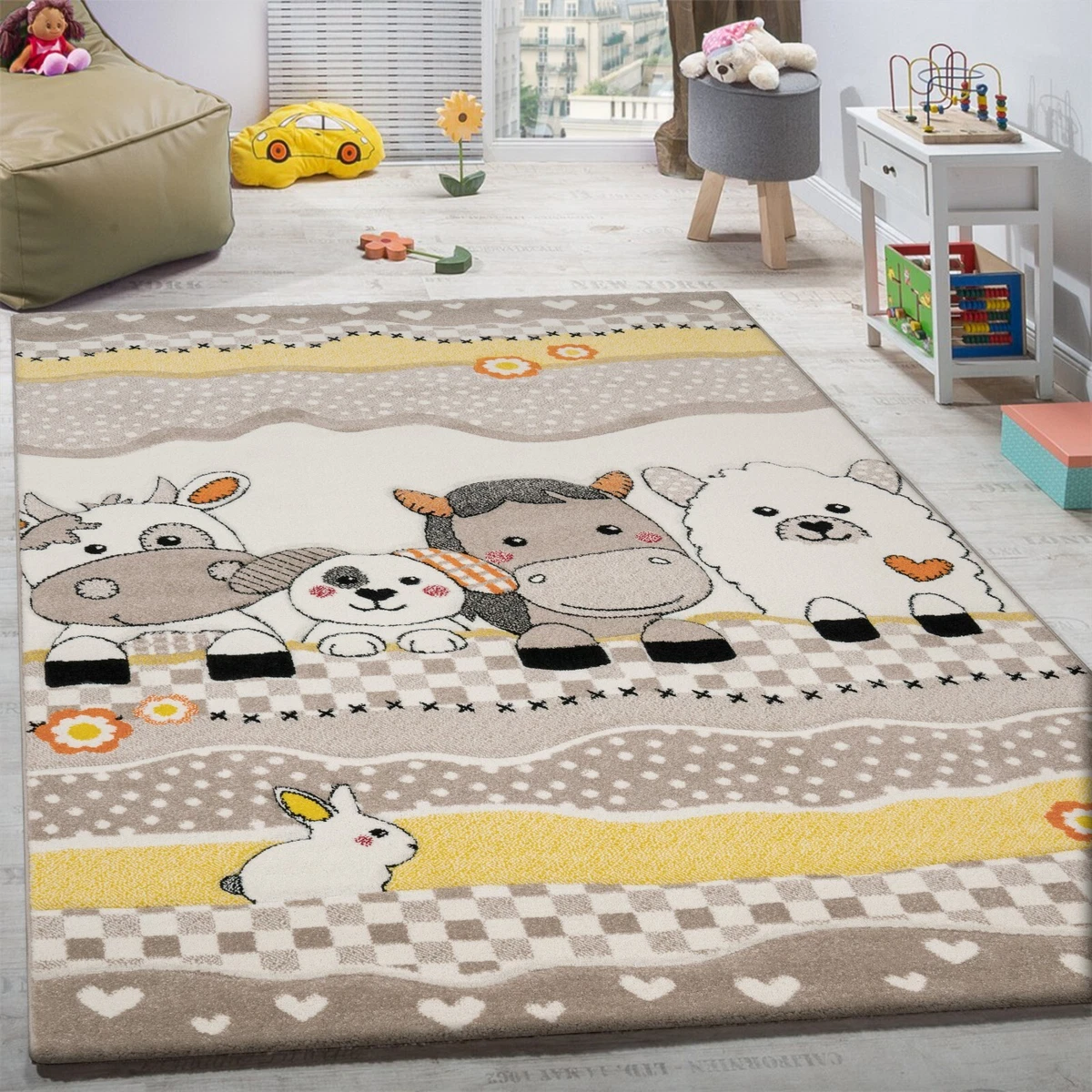 Nursery play sales mat rug