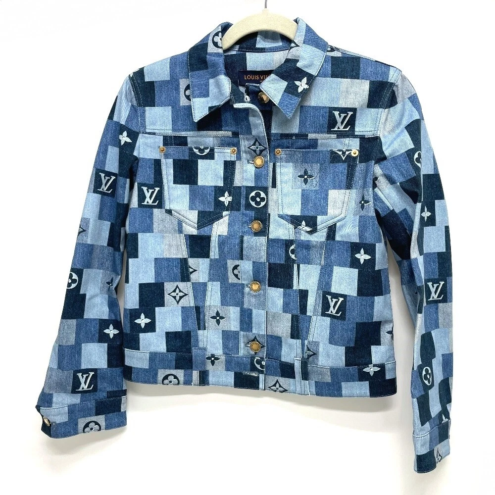 Louis Vuitton | Supreme Denim Monogram Jacket | 56