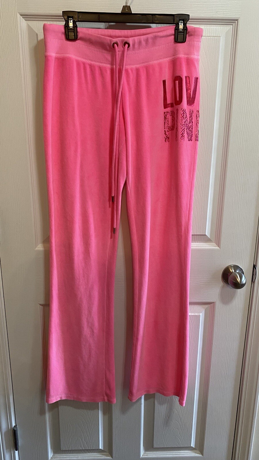 Victoria secret pink velour Gem