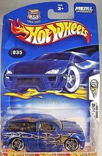 2003 Hot Wheels #35 First Editions 23/42 BOOM BOX BLUE Variant w/Gold Logo Pr5sp