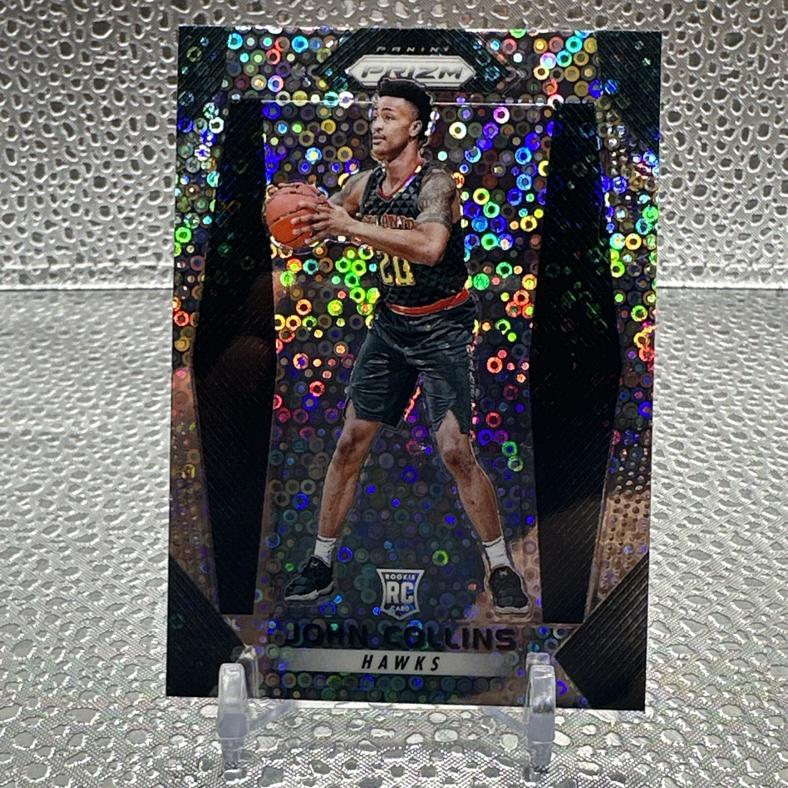2017-18 Panini Prizm Fast Break #109 John Collins RC Disco - VS