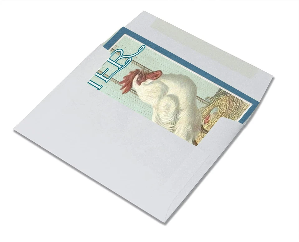 Vintage Charm Easter Cards-Blank Inside with Envelopes-5.5"x4.25"-24 Pack - Image 4 of 4