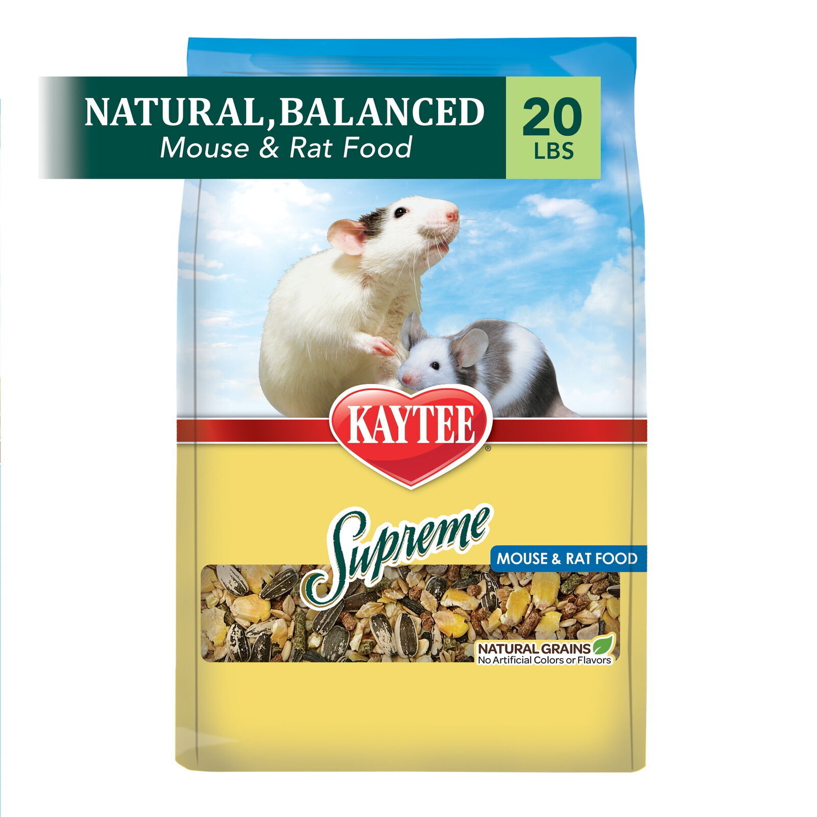 Kaytee Supreme Mouse and Rat Food 20 lb