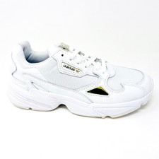 Size 7 - adidas Falcon Metallic Gold 