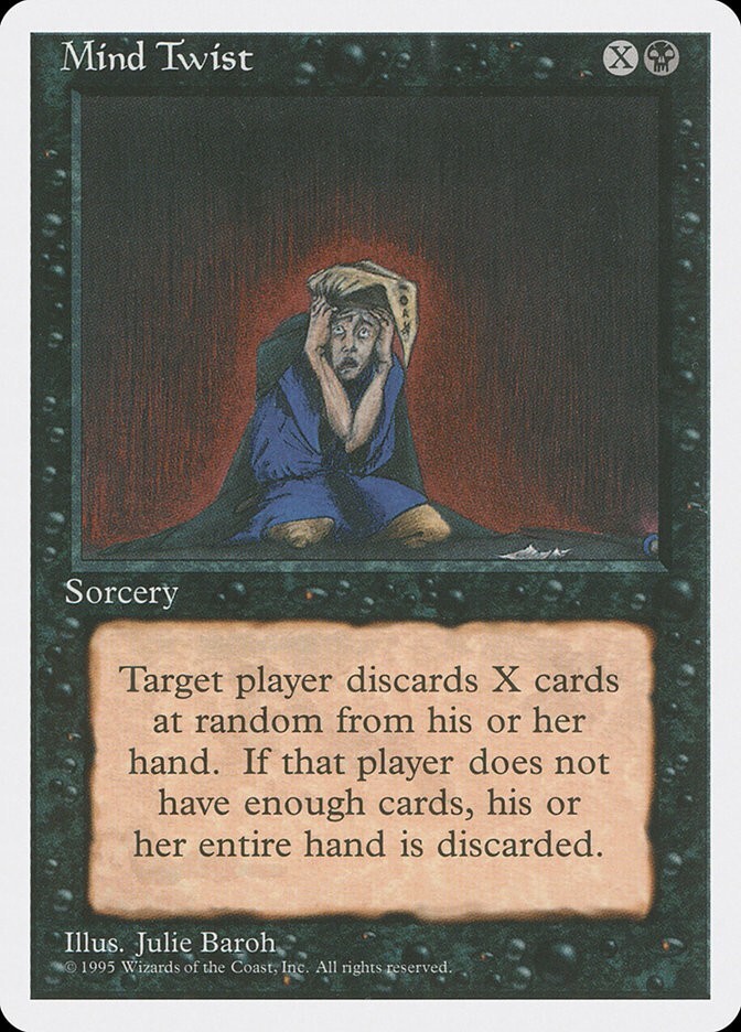 MTG - Mind Twist - Fourth Edition - X1 - (NM) -
