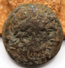 Hellenistic Greek | Amorion, Phrygia | AE18 | 200-100 BC | Zeus, Eagle, Thunder