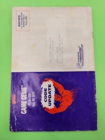 Nintendo NES Volume 1 No 4 Game Genie Video Enhancer Galoob Players Guide