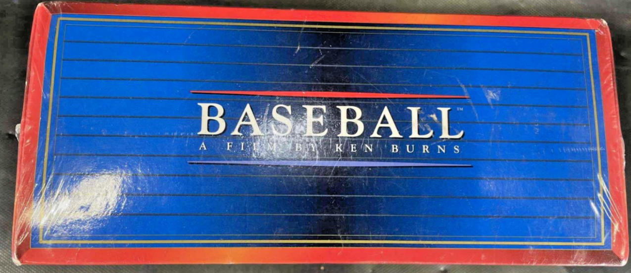 BASEBALL A FILM BY KEN BURNS 9 Inning VHS Video Tapes Boxed Set New/Sealed PBS 794054531831 eBay
