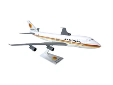 Flight Miniatures National (67-80) 747-100 1:250 Scale Model Airplane 