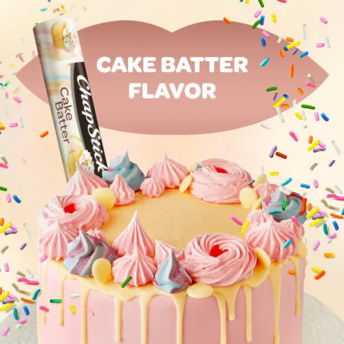 CHAPSTICK CAKE BATTER