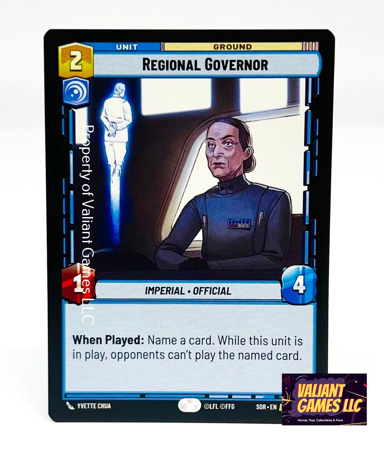 Star Wars Unlimited Regional Governor #062 Spark of Rebellion