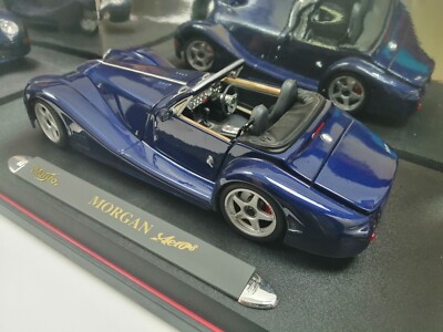 Maisto 1/18 MORGAN AERO 8 Blue Diecast metal model sports car